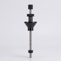 Slipslip-Resistant Bottom Bracket Anti-Drop Tool Knurled Anti-Drop Tool with Threaded Shaft Compact Hand-Operated for Mechanics, Cyclists, Two-Wheeler Maintenance, Workshop