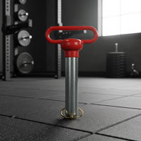 T-Handle Quick Release Pin Galvanized T-Handle Pin with Retaining Securing Ringlet Portable for Squat Racks