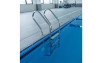 Stainless Steel Pool Ladder Anti-Slip Pool Ladder with Handrails Rust-Resistant for Backyard