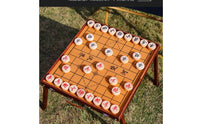 Chinese Chess Table Carrying Handle Xiangiqi Set Metal Latch