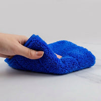 Thick Microfibre Cloth Coral Fleece Cleaning Cloths, 30x40cm Microfibre Cloth for Glass and Dishes, Soft Low Shedding Kitchen Countertop Towel