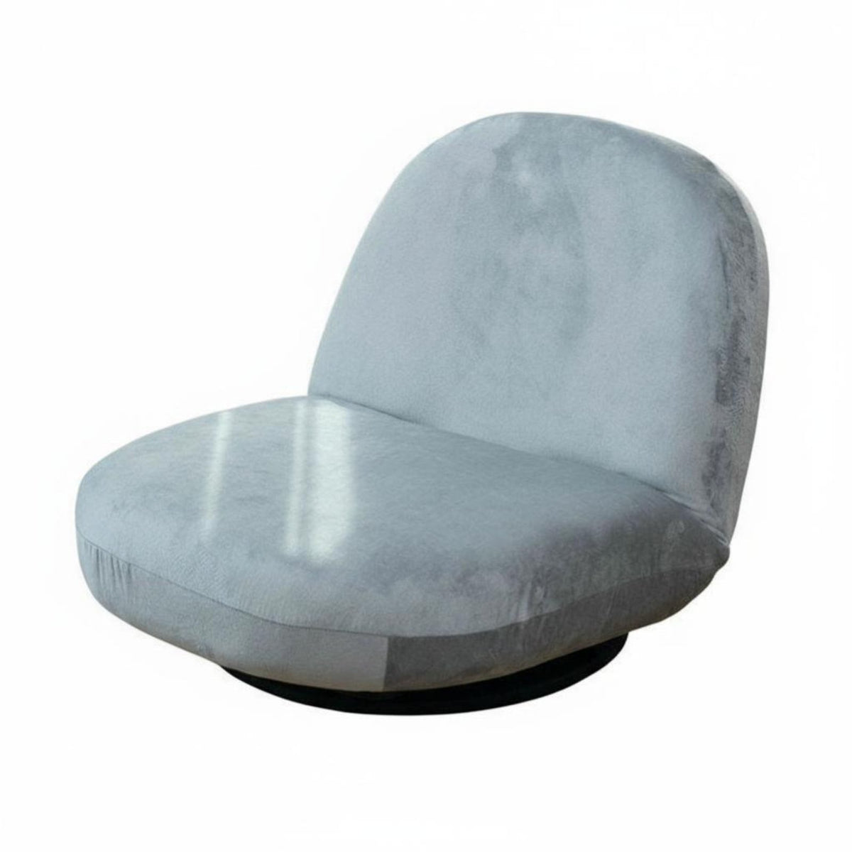 Rotate Floor Lounger Space-Saving Adjustable Rotate Floor Lounger Thick Padding 360-Degree Rotation for Esports Fans