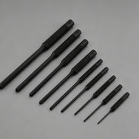 9 Pieces Drift Punch Hammer Set Carbon Steel Drift Punch and Hammer Kit Storage