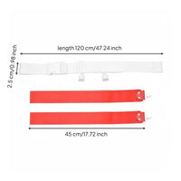 American Football Waist Flag Flag Football Belt Set Waterproof Team Game Equipment for Beginners