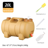 20L PE Piglet Outdoor Water Container with Faucet