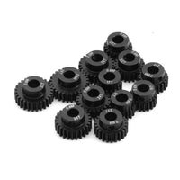 Model Car Motor Gear 0.6 Module 5mm Bore HSP 1:10 Modified Thick Shaft Motor Gear 17-28T Steel
