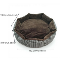 Dog Bed
Removable washable cover
Large non-slip mat
Kennel pad