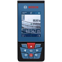 Optical meter measures area, volume