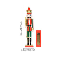 Nutcracker Guard Festive Nutcracker Figurine Eye-Catching for Mantel