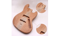 Jazz-Type Bass Body Planed Wood Glued for Luthier