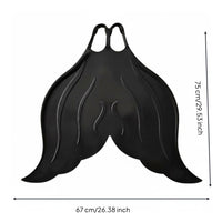 Training Monofin Rubber Fin Diving Use for Pool