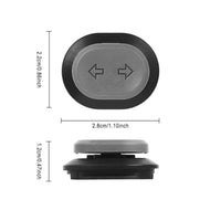 2 Pieces Turn Blinker Button Unified Handlebar Switch with Cover Sturdy for Commuting