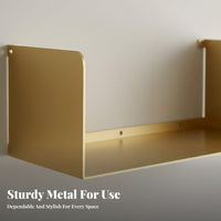 Hexagonal Floating Shelf Nordic Germansign Display Rack long-lasting and Sturdy for Office