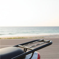Motorcycle Rear Luggage Rack Sturdy Construction Rear Luggage Carrier Frame