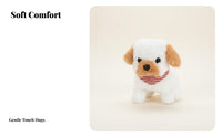 Walks and Barks Walking Stuffed Dog Realistic Movements Walking Barking Puppy Toy Pretend Play for Children, Toddlers