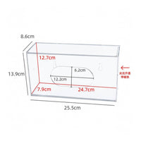 Plastic Glove Box Top Opening Household Storage Easy to Clean