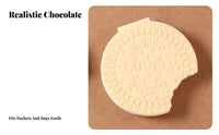 Chocolate Bar Notepad Novel Shape Chocolate Shaped Notebook Realistic Design Cookie Shaped Notebook for Students, Gift Donors, Home, Party Favor, Desk