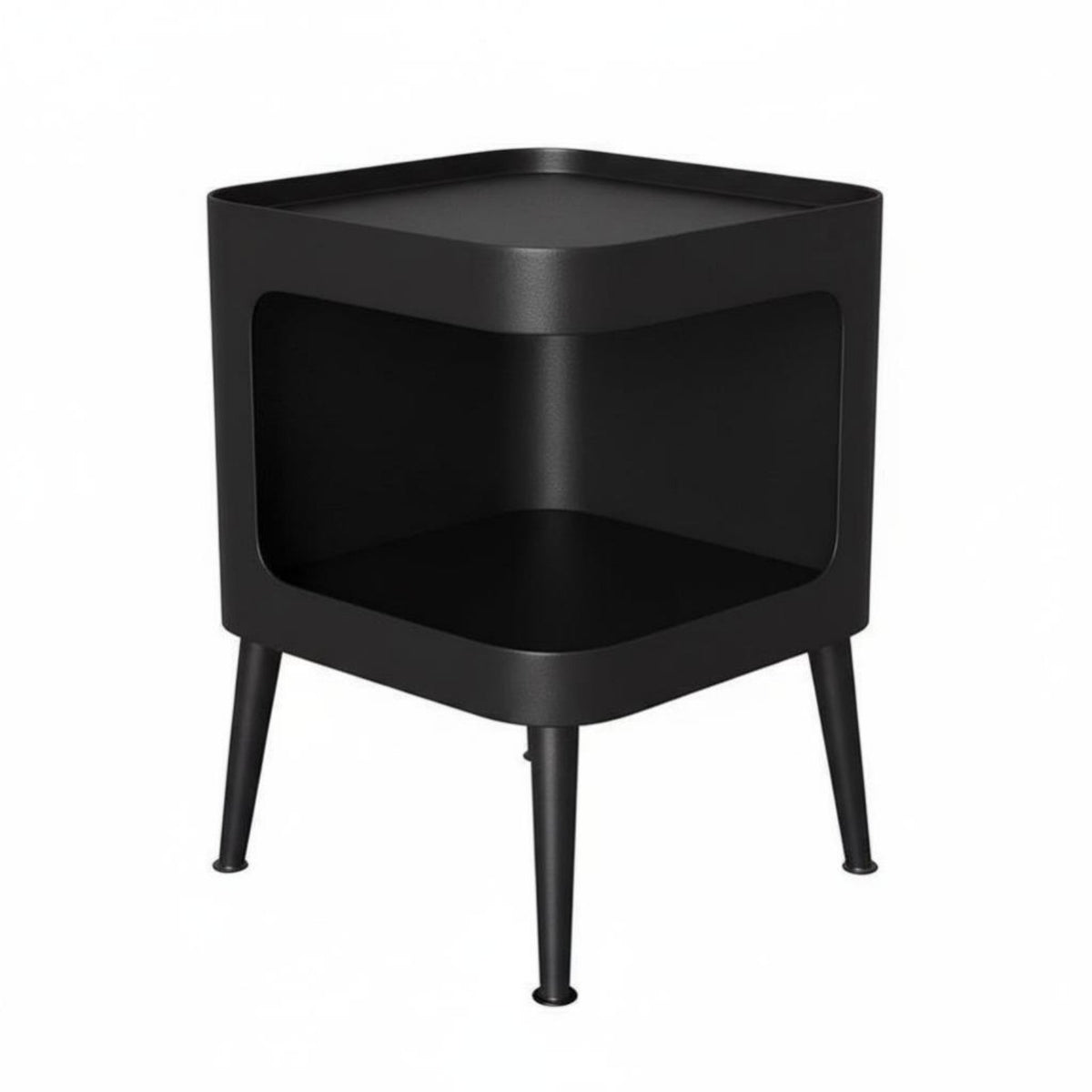 Arched End Table with Beaded Legs Vintage Design Household Furniture