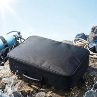 Rectangular Zippered Bag Two-Way Zipper Carrying Case Breathable