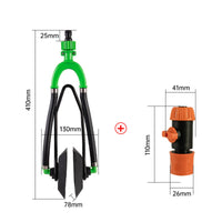 Easy Installation Outboard Engine Flusher Long-Lasting Steel Frame Marine Engine Flush Kit Crack Resistant Boat Engine Ear Muffs Quick Connect Hose Fittings for Winterizing