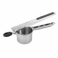 Multi-Functional Potato Masher with Interchangeable Discs Non-Slip Handles Stainless Steel Potato Ricer Manual Fruit Juicer for Parents
