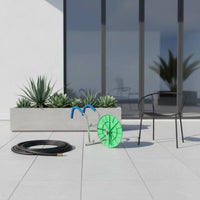 Manual Hose Reel Portable Hose Winding Stand Easy Setup