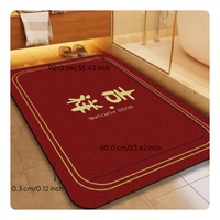 Diatom Mud Bath Mat fast-dry absorbent