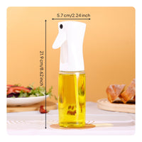 220 Ml Oil Spray Bottle Easy to Refill Refillable Cooking Dispenser