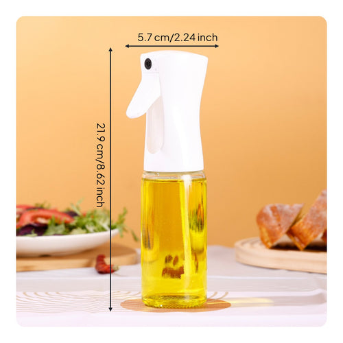 220 Ml Oil Spray Bottle Easy to Refill Refillable Cooking Dispenser