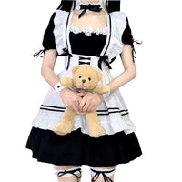 Japanese Maid Cosplay Dress Lolita Costume for Women S-4XL