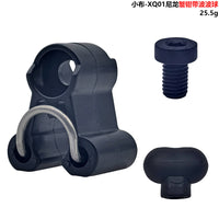 Nylon Plastic Crab Clamp for Folding Bikes with Head Tube Folding Buckle