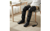 Air Compression Leg Heat Therapy Full Leg and Foot 3 Intensity Levels for Home