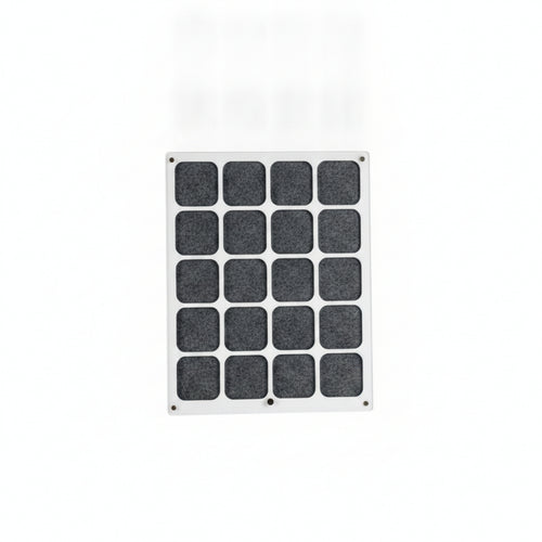 Acrylic Pin Display Frame Pin Holder Case Transparent Grid Layout