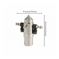 Air Atomizing Spray Nozzle Adjustable Flow Industrial Mist Sprayer Wide Coverage