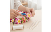 Flower Garland Making Kit Stainless Steel Flower Garland Kit Threading Craft Supplies for Crafters, Students, Art Class