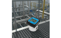 Compact Fluid Meter with LCD Display Accurate Digital Fluid Meter Exact Long-Lasting for Technicians, Operators, Fluid Handling, Test Benches, Workshops