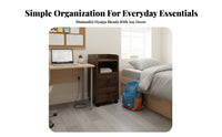 Narrow Rolling Drawer Unit Movable with casters Slim Storage Tower Space-Saving