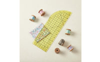 Hot Ironing Ruler Soft Heat Resistant Hemmer Ruler Easy to Use for Tailoring