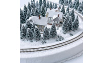 1.9 Cm Gauge HO-Scale Track Set Connectable HO Scale Track High Conductivity