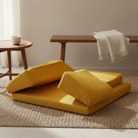 Foldable Meditation Cushion Mat Ornamental Pattern Padded Worship Mat