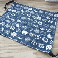 Cat Hammock and Hanging Cat Bed with Rope-Suspended Design, Breathable Textile Feline Cage Hammock, Multi-Scene Use Swing for Pet Resting Area