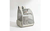 Pet Carrier Backpack Foldable Pet Backpack Padded Bag for Travel, Veterinarian Visits