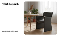 Crown spine Chair Nordic & design accent Seat Japanese Aesthetic stylistic Vintage Feel for Kitchen, Restaurant, Cafe
