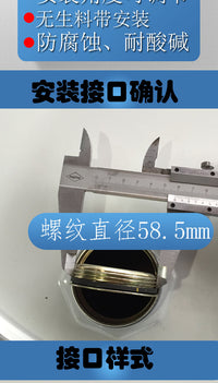200L Steel Drum Adapter Valve Stainless Steel Dispensing Faucet