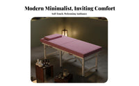 Multi-Functional Foldable Massage Table High-Density Foam Folding Massage Bed Lightweight Portable Beauty Bed Breathing Face Hole for Beauticians, Estheticians, Mobile Therapists, Medical Center, Travel