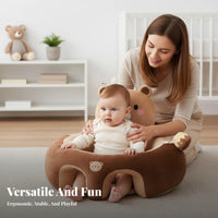 Inflatable Sit-up Training Chair Anti-Tip Design Infant Floor Seat for Infants