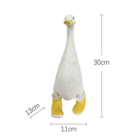 Duck Garden Ornament Gift Idea Resin Duck Statue Textured