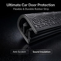 EPDM Car Door Edge Protector Trim, U Shape Rubber Edge Protector for Most Cars, Flexible Door Edge S - Image 2