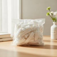 100 Pieces Disposable Vacuum Filter Cover Pre-filter Mesh Sleeve Sock Nonwoven Textile Elastic Opening Convenient Replacement Suitable for Household Cleaning Maintenance