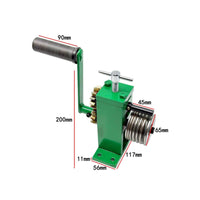 Mountable Earring Making Machine Lever Handle Manual Forming Tool Compact Circlet Former Bender Gear Driven